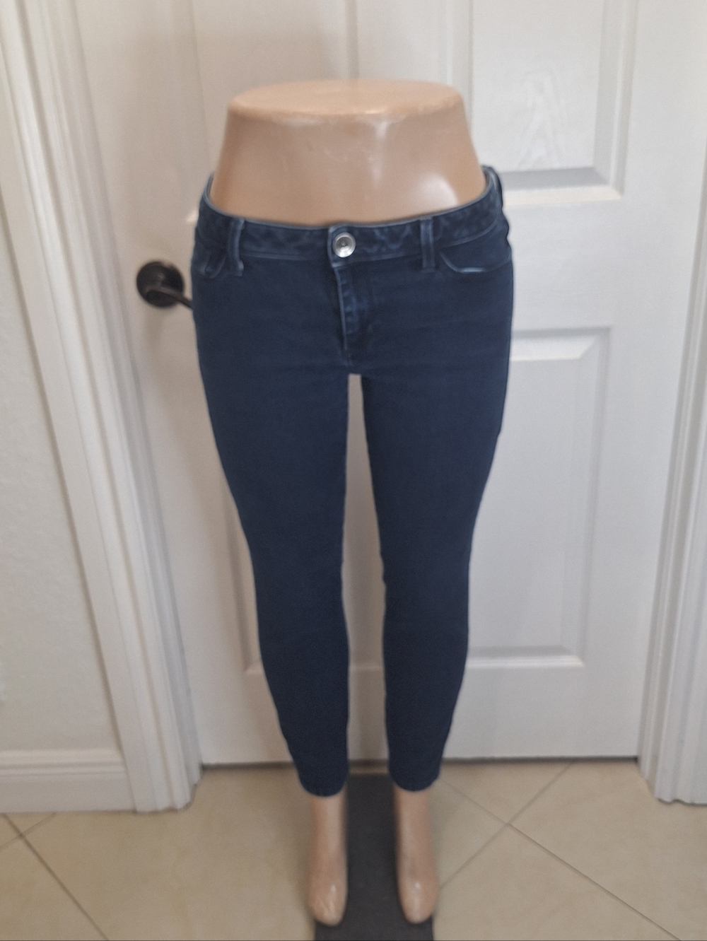 Banana Republic Dark Indigo Skinny Jeans